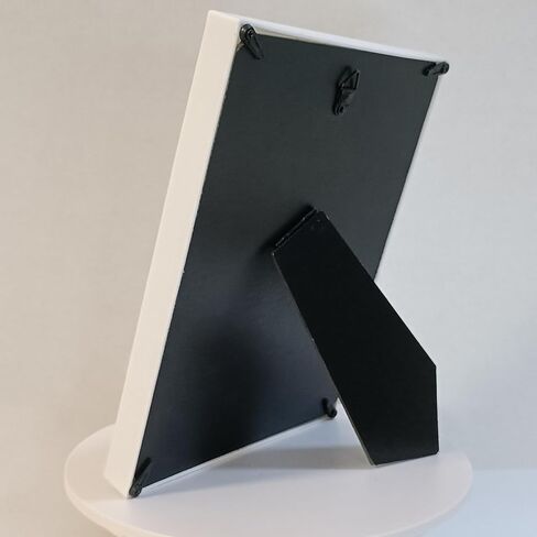 9x7 Baby Picture Frames Handprint and Footprint Kit. Photo Frame for Newborn. Opening 4.7x3.1 inch. White. in Kuwait