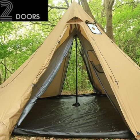 بريسلف شبكة داخلية كاملة لخيمة تيبي الساخنة T3 XL مع قاعدة حوض استحمام اكسفورد in Kuwait