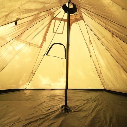 بريسلف شبكة داخلية كاملة لخيمة تيبي الساخنة T3 XL مع قاعدة حوض استحمام اكسفورد in Kuwait