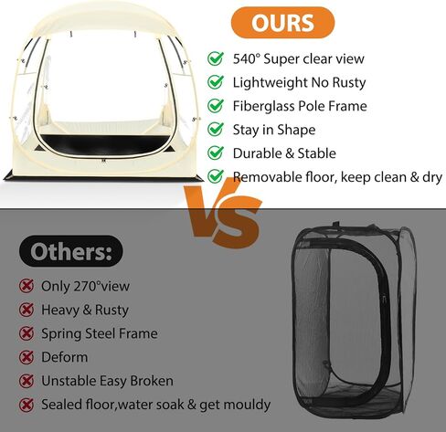 URCUZER Sports Tent Weather Proof Pod, Instant Tent Shelte in Kuwait