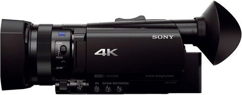 كاميرا فيديو سوني FDR-AX700 بدقة 4K (FDR-AX700/B) + بطاقة ذاكرة سعة 64 جيجابايت + بطارية NP-FV70 + مجموعة مرشح + عدسة واسعة الزاوية + عدسة مقربة + حقيبة + شاحن + قارئ بطاقات + حامل ثلاثي القوائم مرن + المزيد (متجدد) in Kuwait