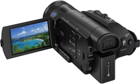 كاميرا فيديو سوني FDR-AX700 بدقة 4K (FDR-AX700/B) + بطاقة ذاكرة سعة 64 جيجابايت + بطارية NP-FV70 + مجموعة مرشح + عدسة واسعة الزاوية + عدسة مقربة + حقيبة + شاحن + قارئ بطاقات + حامل ثلاثي القوائم مرن + المزيد (متجدد) in Kuwait