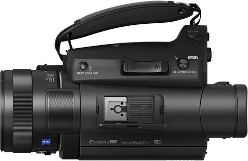 كاميرا فيديو سوني FDR-AX700 بدقة 4K (FDR-AX700/B) + بطاقة ذاكرة سعة 64 جيجابايت + بطارية NP-FV70 + مجموعة مرشح + عدسة واسعة الزاوية + عدسة مقربة + حقيبة + شاحن + قارئ بطاقات + حامل ثلاثي القوائم مرن + المزيد (متجدد) in Kuwait