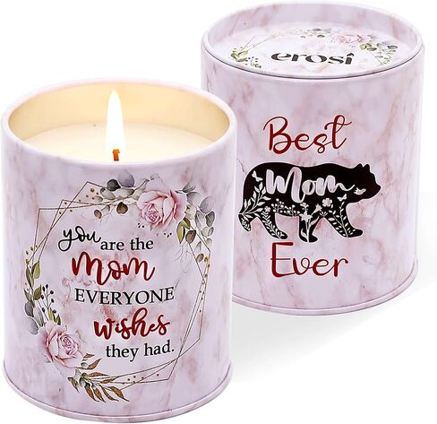 Christmas Gifts for Mom from Daughter, Son - Mom Gifts for Christmas, Mom Christmas Gifts - Mom Gifts from Daughter, Son - Birthday Gifts for Mom, Mom Birthday Gifts, Mother Gifts, Mom Present Candle in Saudi Arabia