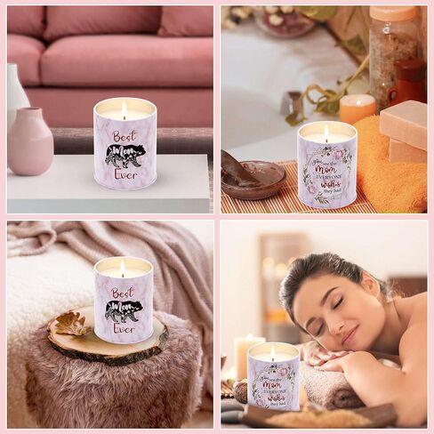 Christmas Gifts for Mom from Daughter, Son - Mom Gifts for Christmas, Mom Christmas Gifts - Mom Gifts from Daughter, Son - Birthday Gifts for Mom, Mom Birthday Gifts, Mother Gifts, Mom Present Candle in Saudi Arabia