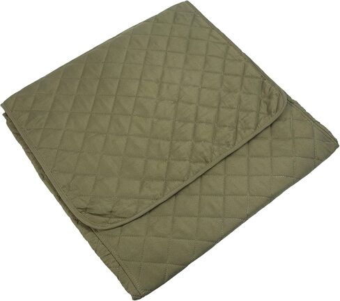 Home Details Quilted Reversible Furniture Protector Slipcover, Good for Dog Hair, Dust & Spills, Machine Washable, Arm Chair, Chocolate-Taupe in Saudi Arabia