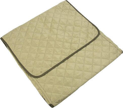 Home Details Quilted Reversible Furniture Protector Slipcover, Good for Dog Hair, Dust & Spills, Machine Washable, Arm Chair, Chocolate-Taupe in Saudi Arabia
