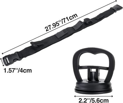 skyehomo 6 حزمة مركبة الصيد قضيب مجموعات الرف، 2 حزمة أصحاب قضبان الصيد قابل للتعديل و 4 حزمة أكواب شفط قوية، حزام على الصيد القطب رف تخزين لشاحنة سيارة عربات فان، 5 قدرة قضيب in Kuwait