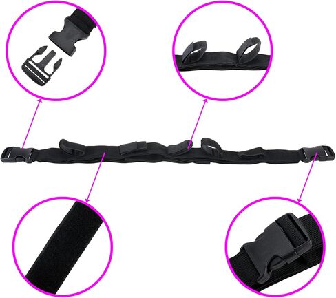 skyehomo 6 حزمة مركبة الصيد قضيب مجموعات الرف، 2 حزمة أصحاب قضبان الصيد قابل للتعديل و 4 حزمة أكواب شفط قوية، حزام على الصيد القطب رف تخزين لشاحنة سيارة عربات فان، 5 قدرة قضيب in Kuwait