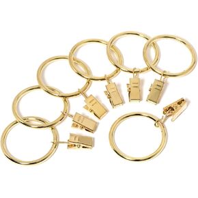 حلقات مشبك ستارة معدنية من الحديد بقطر داخلي 1 1/2 بوصة (50، ذهبي) in Kuwait