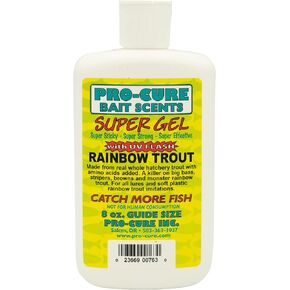 Pro-Cure Rainbow Trout Super Gel, 8 Ounce