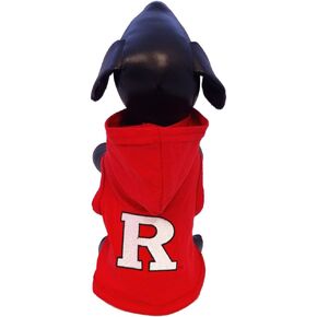 قميص بغطاء رأس للكلاب من القطن والليكرا مطبوع عليه All Star Dogs NCAA Rutgers Scarlet Knights in Saudi Arabia