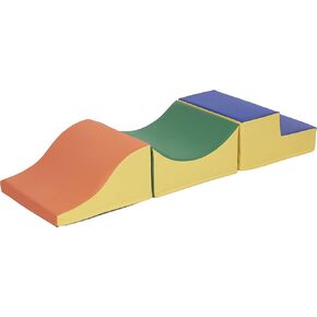 ECR4Kids SoftZone Traversing Trio Climber, Beginner Playset, Earthtone, 3-Piece in Kuwait