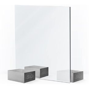 SPEEDYORDERS Two Way Mirror 2 Way Acrylic Mirror Sheet - 2 Way Mirror See Through Mirror - Plexiglass Sheet - Smart Mirror - Two Way Mirror - Made in USA 1/8" 2 Pack - Gforge 6.5"x11" in Kuwait