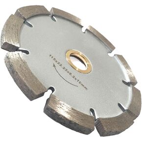 Rocflugilo 4-1/2 بوصة شفرة ماسية ذات نقطة ثنية مع عرض 0.250 بوصة 7/8 بوصة - 5/8 بوصة لإزالة الملاط وإصلاح الجص وتنظيف الخرسانة in Kuwait