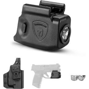 WARRIORLAND 150 Lumens Tatical Light with Kydex Holster Combo Tailored Made for Springfield Hellcat - Not Fit Hellcat Pro Pistol, Mini LED Flashlight SL-1 w/Hellcat Holster in Kuwait