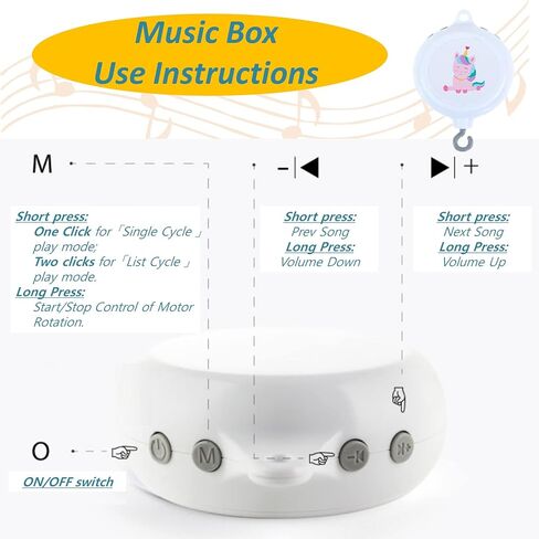 Crib Mobile for Girls Unicorn in Kuwait