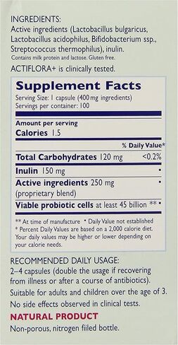 Kendy USA, Actiflora+, Potent Natural Biostimulator, 100 Veggie Caps in Saudi Arabia