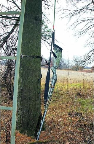 HME Heavy Duty Sling Hoist (25 FT) - Reliable Sturdy Adjustable Easy-to-Install Lift System for Hunting Gear in Saudi Arabia