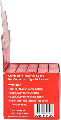 دواركا - أعواد بخور - الياسمين، 100 عود، طبيعية بالكامل، خالية من المواد الكيميائية in Kuwait