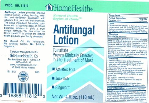 Home Health Antifungal Lotion - 4 fl oz - With Tolnaftate, Botanical Extracts & Essential Oils - Non-GMO - Fragrance Free in Kuwait