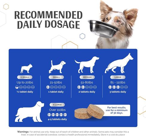 Topdog Health - غليكانيد HA الجلوكوزامين للكلاب مكمل للورك والمفاصل - مضغ لمفاصل الكلاب مصنوع في الولايات المتحدة الأمريكية - حمض الهيالورونيك للعناية بالورك والمفاصل للكلاب - تخفيف آلام مفاصل الكلاب مع Cetyl M للكلاب in Kuwait