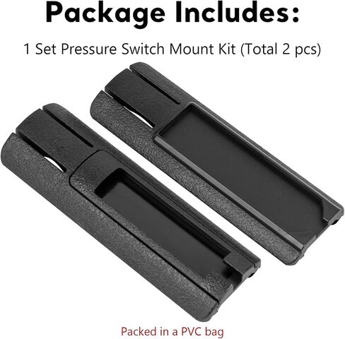 ACTIONUNION Pressure Switch Mount for PEQ 15 and Tactical Flashlight fits 20mm Picatinny Rail (Black, 1 Pack) in Saudi Arabia