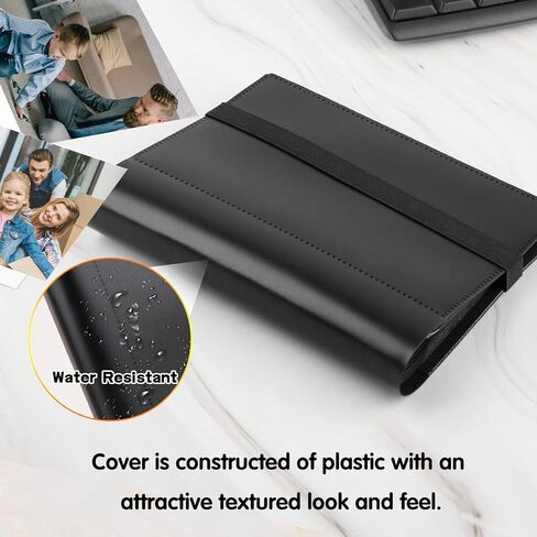 ألبوم صور صغير مقاس 5x7 يحمل 64 صورة، كتاب ألبوم صور صغير مقاس 5x7، ألبوم صور مقاس 5x7 لصور مقاس 5x7، أعمال فنية، رسم تخطيطي، بطاقات بريدية، تخزين الرسومات، ألبوم صور صغير لمطبوعات مقاس 5 × 7 بوصة (أسود) in Kuwait