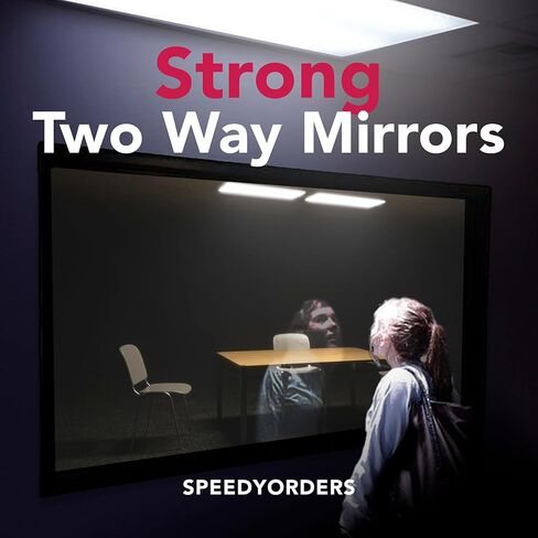 SPEEDYORDERS Two Way Mirror 2 Way Acrylic Mirror Sheet - 2 Way Mirror See Through Mirror - Plexiglass Sheet - Smart Mirror - Two Way Mirror - Made in USA 1/8" 2 Pack - Gforge 6.5"x11" in Kuwait