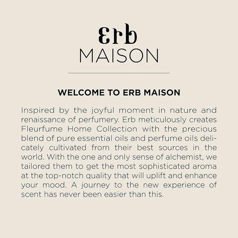 كيس عطري من Erb Maison White Winter Fleurfume 40 جرام (بلوط إنجليزي، بندق، خشب الصندل) للخزانة أو السيارة أو خزانة الملابس أو الدرج in Kuwait