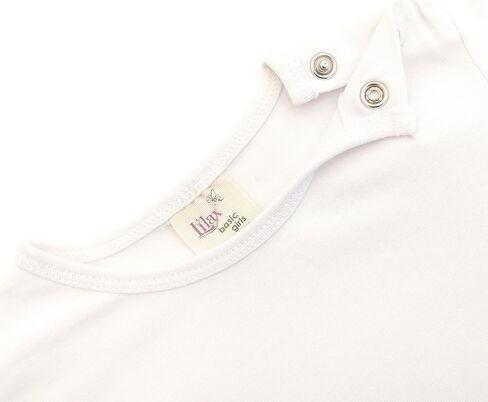Lilax Baby Girls' Basic Long Sleeve Round Neck T-Shirt in Saudi Arabia