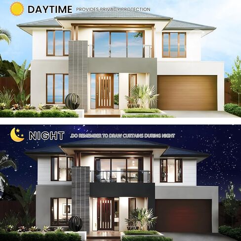 فيلم خصوصية النافذة، فيلم تظليل النافذة لحجب الشمس في المنزل، غطاء تظليل النافذة في اتجاه واحد للتحكم في الحرارة، طبقة عاكسة للضوء مع أدوات تركيب مجانية (أزرق فضي، 17.5 بوصة × 9.8 قدم) in Kuwait