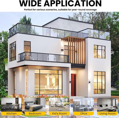 فيلم خصوصية النافذة، فيلم تظليل النافذة لحجب الشمس في المنزل، غطاء تظليل النافذة في اتجاه واحد للتحكم في الحرارة، طبقة عاكسة للضوء مع أدوات تركيب مجانية (أزرق فضي، 17.5 بوصة × 9.8 قدم) in Kuwait