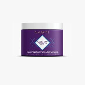 مسحوق مصفوفة تجديد الكولاجين من ناومي، ببتيدات الكولاجين، حمض الهيالورونيك، فيتامين C، الإيلاستين، سيراميد، 90 جرام، كمية تكفي 30 يومًا in Kuwait