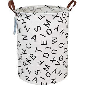 Round Laundry Basket Collapsible Boys Nursery Car Hamper Racing Flag | Waterproof Canvas Foldable Checkered Storage Bin Car Toy Bins Gift Baskets Bedroom Clothes for Home Play Bedroom Gift in Kuwait