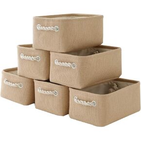 TheWarmHome Storage Baskets for Organizing - Extra Large 3 Pack 17x14x10 inch Storage Bins for Shelves Closet Nursery Bathroom Bedroom Baby Clothes Dog Toy Home Organization (White & Green)