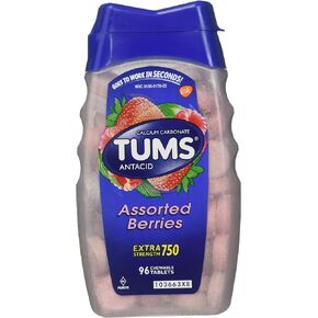 TUMS قوة إضافية 750، التوت، 96 قرصًا in Kuwait