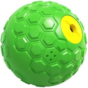Pawfect Dog Ball Toy | Interactive Puzzle Pet Feeder, Durable Rubber Fetch Toy for Large/Medium Dogs (Blue)