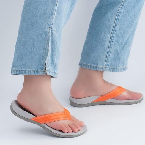 صندل نسائي لتقويم العظام يدعم قوس القدم لعلاج التهاب اللفافة الأخمصية وتخفيف آلام الكعب المسطح، ناعم ممتص للصدمات على الشاطئ، صندل داعم ومريح لتقويم العظام in Kuwait