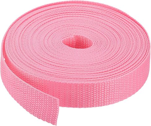 MECCANIXITY Heavyweight Polypropylene Webbing Strap 1" 10 Yards Light Purple Strapping Band for Outdoor in Saudi Arabia
