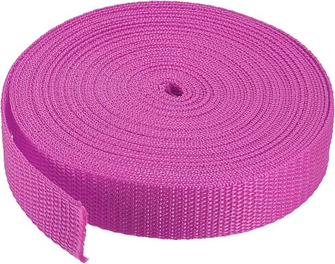 MECCANIXITY Heavyweight Polypropylene Webbing Strap 1" 10 Yards Light Purple Strapping Band for Outdoor in Saudi Arabia