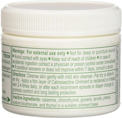 Calmoseptine Ointment 2.5 oz Jar - Pack of 2 in Saudi Arabia