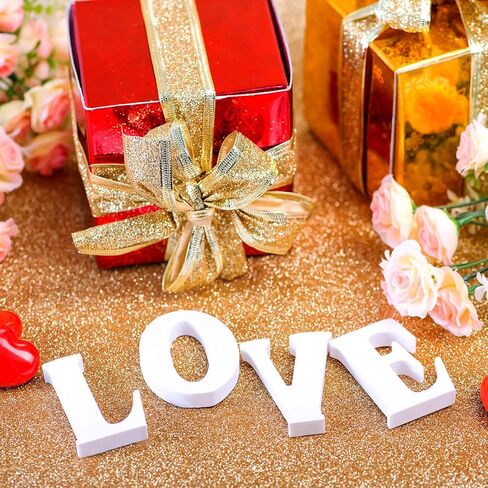 علامات الخشب الحب XOXO قائمة بذاتها على شكل حرف طاولة مركزية، علامة على الطاولة العلوية، علامات قطع كتلة خشبية لتزيين عباءة الطاولة، عيد الميلاد وعيد الحب وحفلات الزفاف (الحب الأحمر) in Kuwait