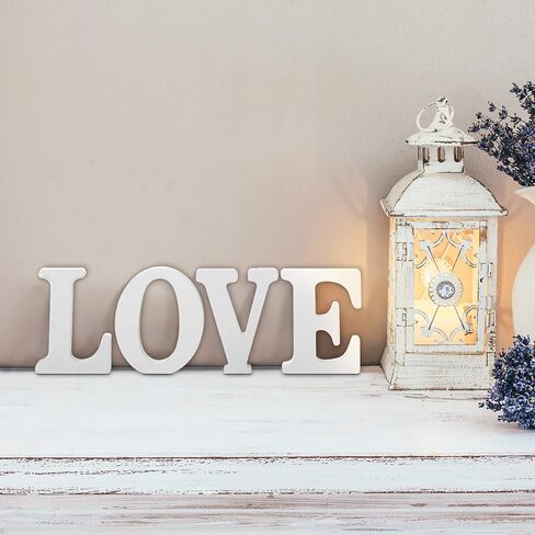علامات الخشب الحب XOXO قائمة بذاتها على شكل حرف طاولة مركزية، علامة على الطاولة العلوية، علامات قطع كتلة خشبية لتزيين عباءة الطاولة، عيد الميلاد وعيد الحب وحفلات الزفاف (الحب الأحمر) in Kuwait