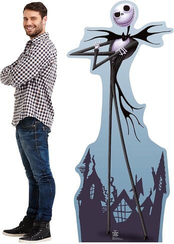 Cardboard People Jack، Sally & Zero بالحجم الطبيعي قطع الورق المقوى - تيم بيرتون الكابوس قبل عيد الميلاد in Kuwait