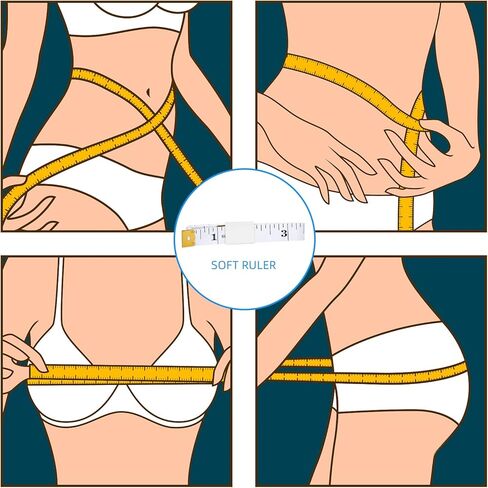 Nipple Rulers for Flange Sizing Measurement Tool, Breast Pump Size Flange Size Measure for Nipples, Breast Pump Sizing Tool - New Mothers Musthaves in Kuwait