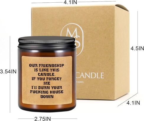 MSTR Lavender Scented Candles - Wedding Gifts, Bride to Be Gifts | Cute Candle, Engagement Gifts,Wedding Shower Gifts,Bridal Shower Gift - 7oz in Saudi Arabia