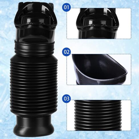 زجاجة محمولة للرجال من كونكن، زجاجة للجنسين، زجاجة للتخييم والسفر في الهواء الطلق، 750 مل in Kuwait