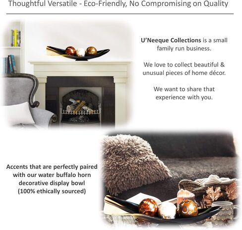 كرات زينة صغيرة جميلة مصنوعة يدويا للاوعية - ديكور مثالي للاوعية والصواني والمزهريات، مجموعة كرات مزخرفة من 3 قطع (3 انش لكل منهما) in Kuwait