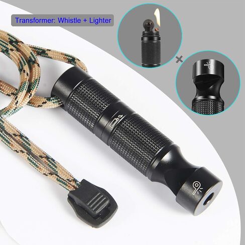 Gift for Men, Women, AbeuRox All In One Gadgets Multitool Tactical Survival Gear with Lighter(No Fuel Include), Fishing Tool, Glass Breaker, Whistle, Blade, Great EDC Kit, Camping Tool in Kuwait